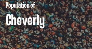 Population of Cheverly, MD