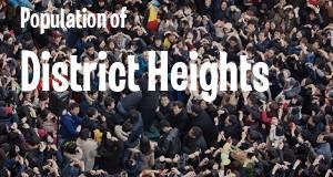 Population of District Heights, MD