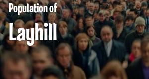 Population of Layhill, MD