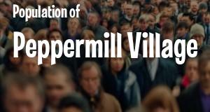 Population of Peppermill Village, MD