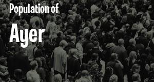 Population of Ayer, MA