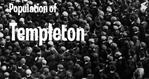 Population of Templeton, MA