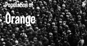 Population of Orange, MA