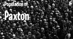 Population of Paxton, MA