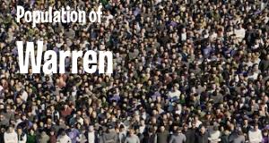 Population of Warren, MA
