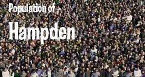 Population of Hampden, MA