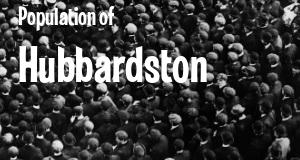 Population of Hubbardston, MA