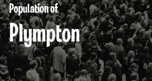 Population of Plympton, MA