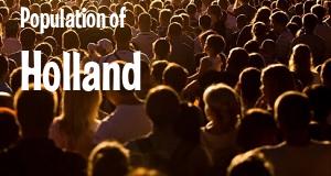 Population of Holland, MA