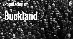 Population of Buckland, MA