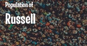 Population of Russell, MA