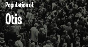 Population of Otis, MA