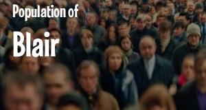 Population of Blair, MI