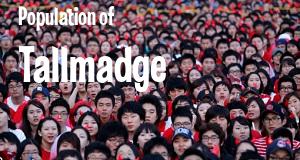 Population of Tallmadge Township, MI