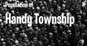 Population of Handy Township, MI