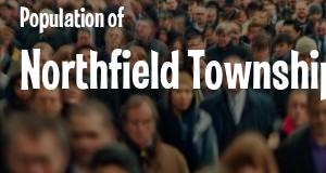 Population of Northfield Township, MI