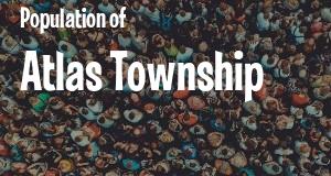 Population of Atlas Township, MI