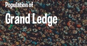 Population of Grand Ledge, MI
