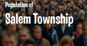 Population of Salem Township, MI