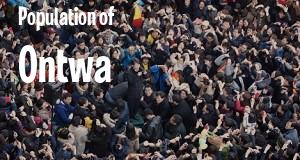 Population of Ontwa, MI