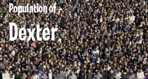 Population of Dexter, MI