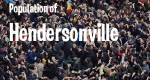 Population of Hendersonville, TN