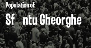 Population of Sfântu Gheorghe