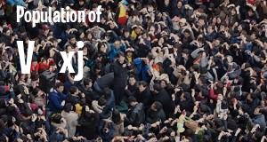 Population of Växjö