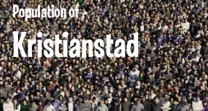 Population of Kristianstad