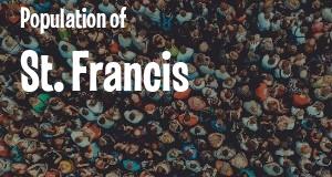 Population of St. Francis, MN