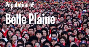 Population of Belle Plaine, MN