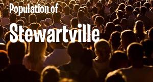 Population of Stewartville, MN