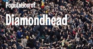 Population of Diamondhead, MS