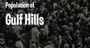 Population of Gulf Hills, MS