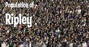 Population of Ripley, MS