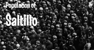 Population of Saltillo, MS