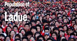 Population of Ladue, MO