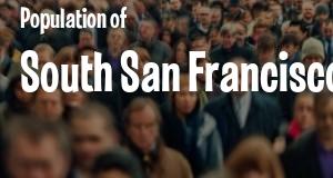 Population of South San Francisco, CA