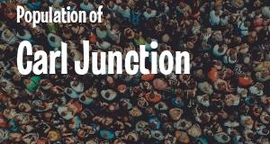 Population of Carl Junction, MO