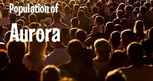 Population of Aurora, MO