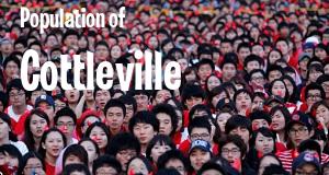 Population of Cottleville, MO