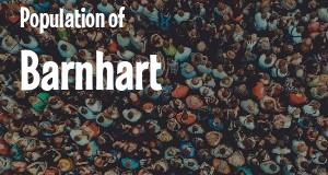 Population of Barnhart, MO