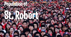 Population of St. Robert, MO
