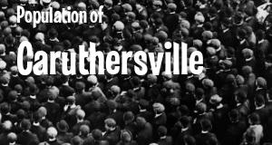 Population of Caruthersville, MO