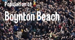 Population of Boynton Beach, FL