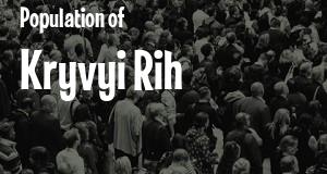 Population of Kryvyi Rih
