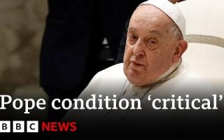 Pope Francis condition remains critical