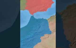 The shortest border on planet Earth