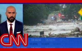 Heavy floods in central Texas