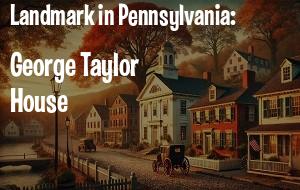 George Taylor House photo